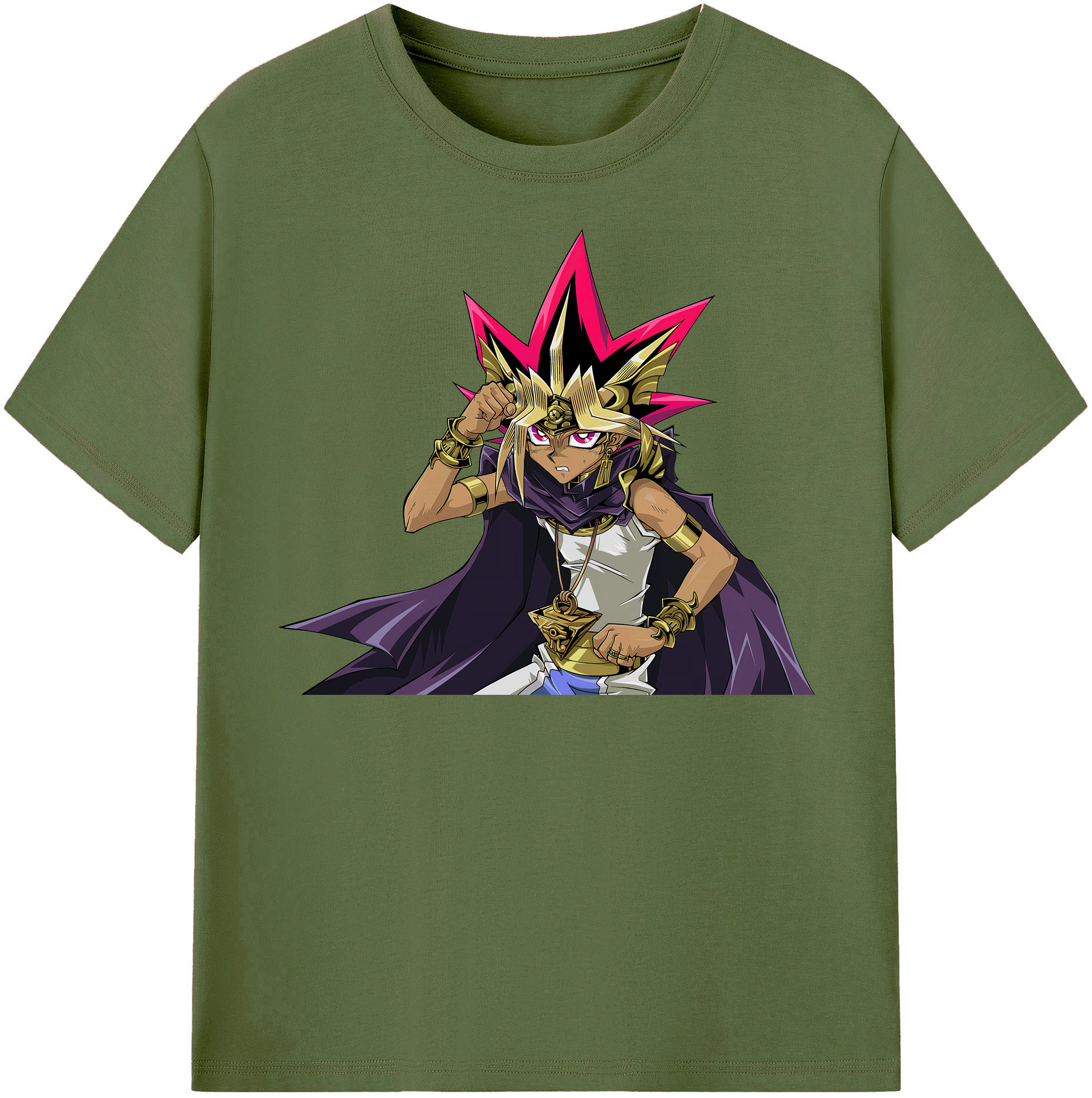 （画像用） 遊☆戯☆王 Yu-Gi-Oh! 綿100％半袖Tシャツ（フロントプリント）